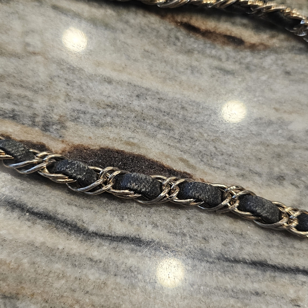 Vintage Pierre Balmaim Black Quilted Leather Chain Bag - Picture 11 of 13
